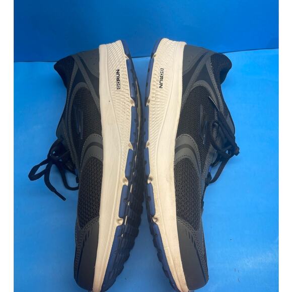 SKECHERS Go Run Air Cooled Goga Mat Men Athletic Shoes Charcoal Blue Size 11.5 - Picture 7 of 10